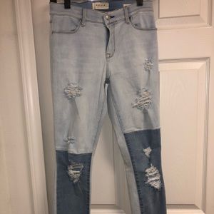 PacSun Two Tone Ankle Jegging